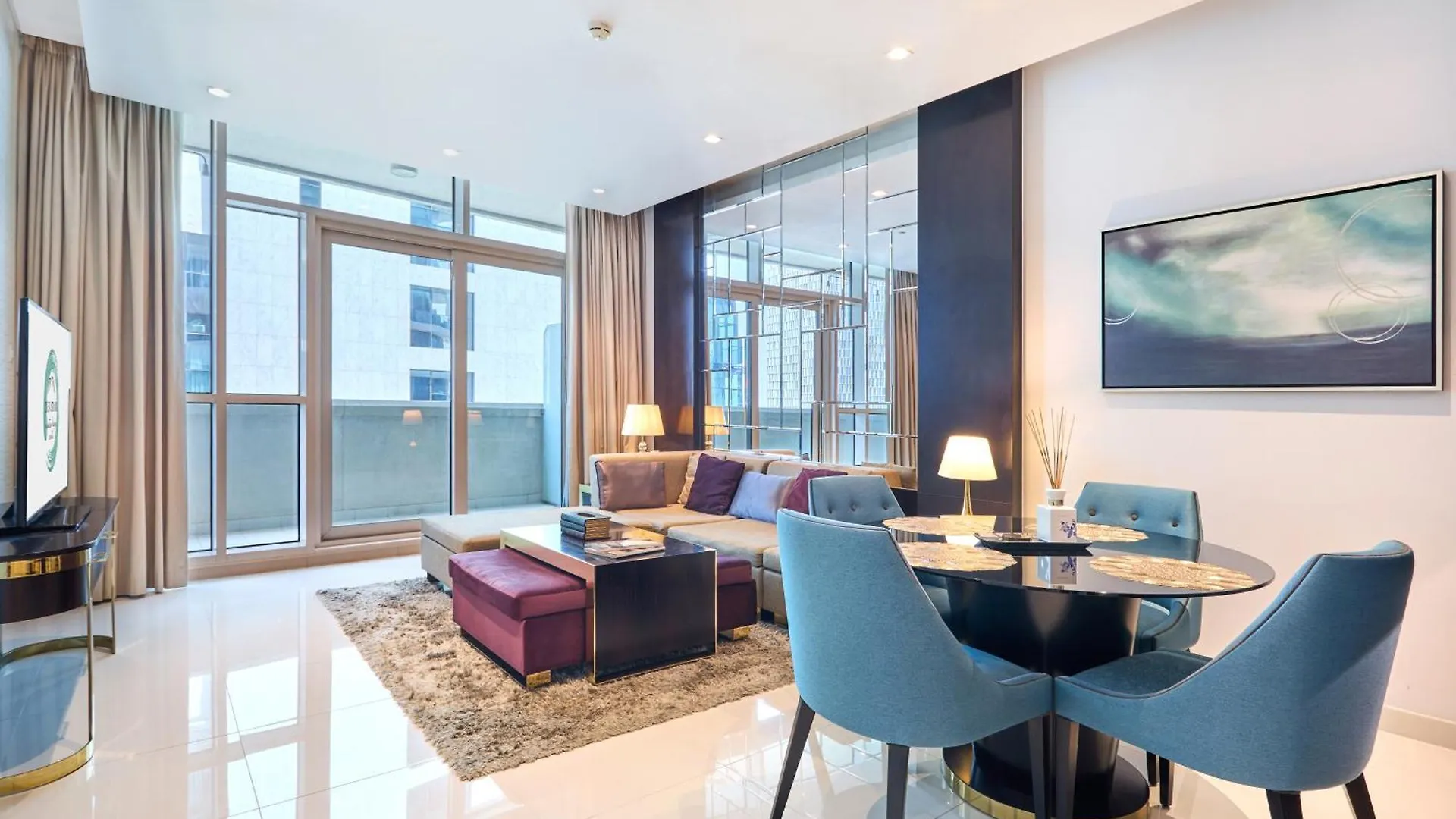 Apartment Downtown 1Br - 5 Minutes To Mall - Panoramic Pool Dubai